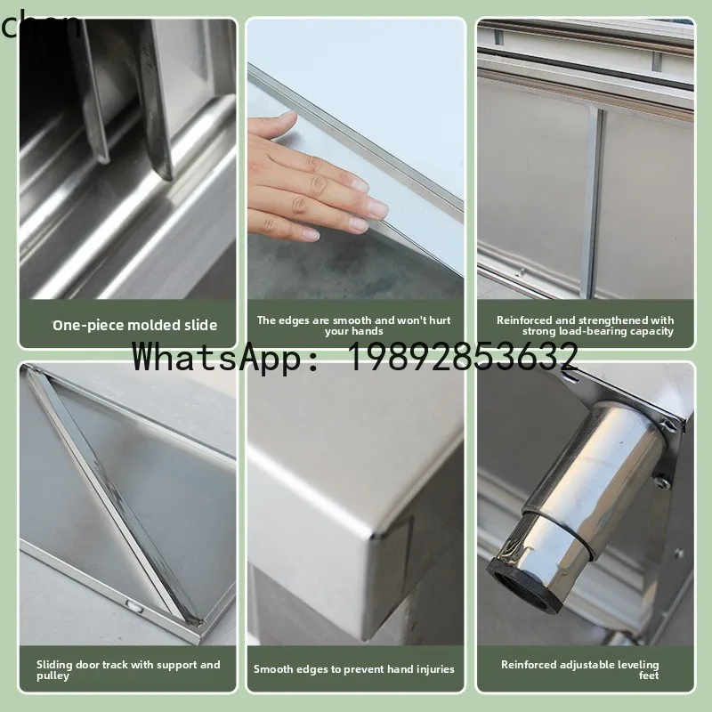 Commercial Kitchen Worktops - Plan de travail en acier inoxydable