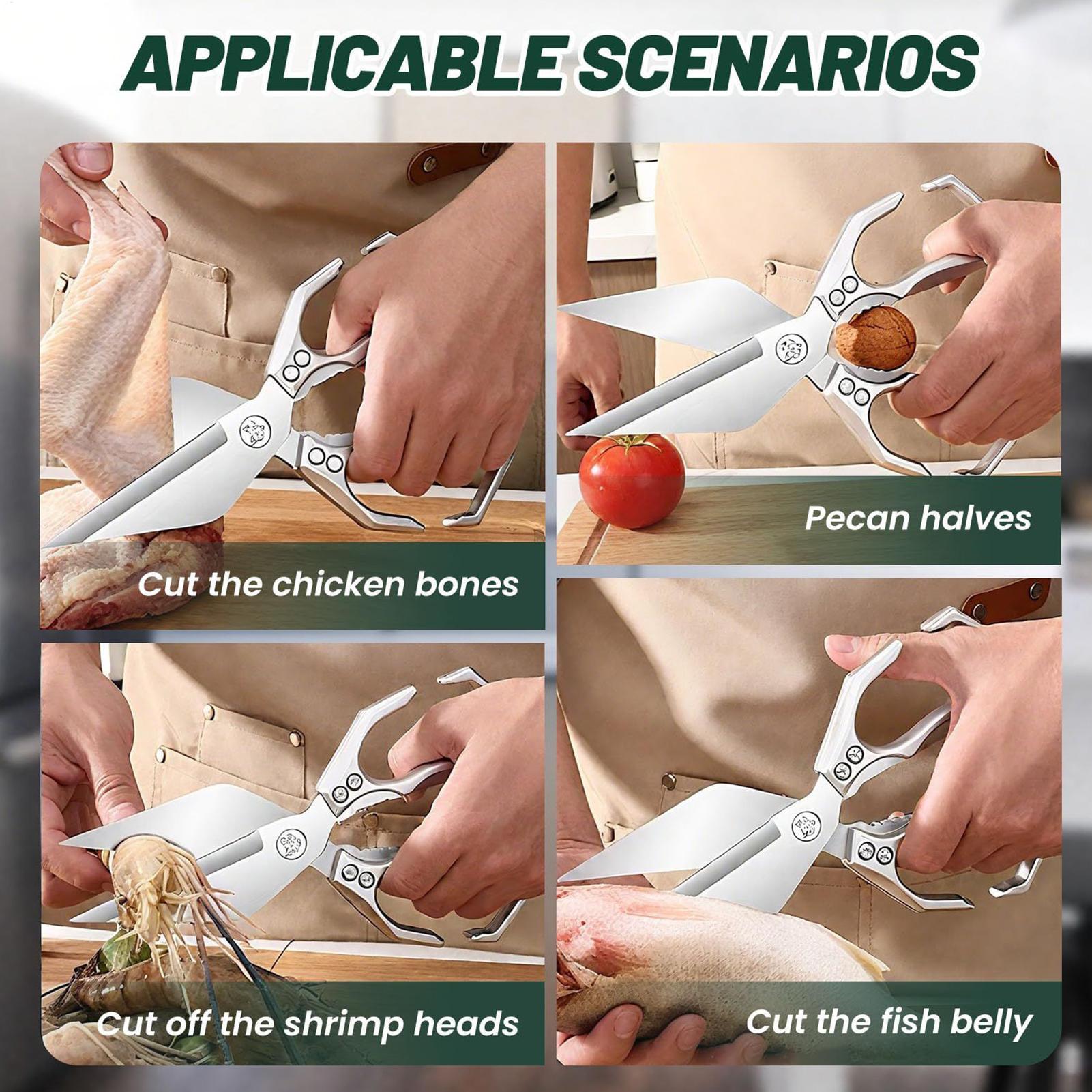 Commercial Kitchen Accessories - Cisailles de cuisine en acier inoxydable