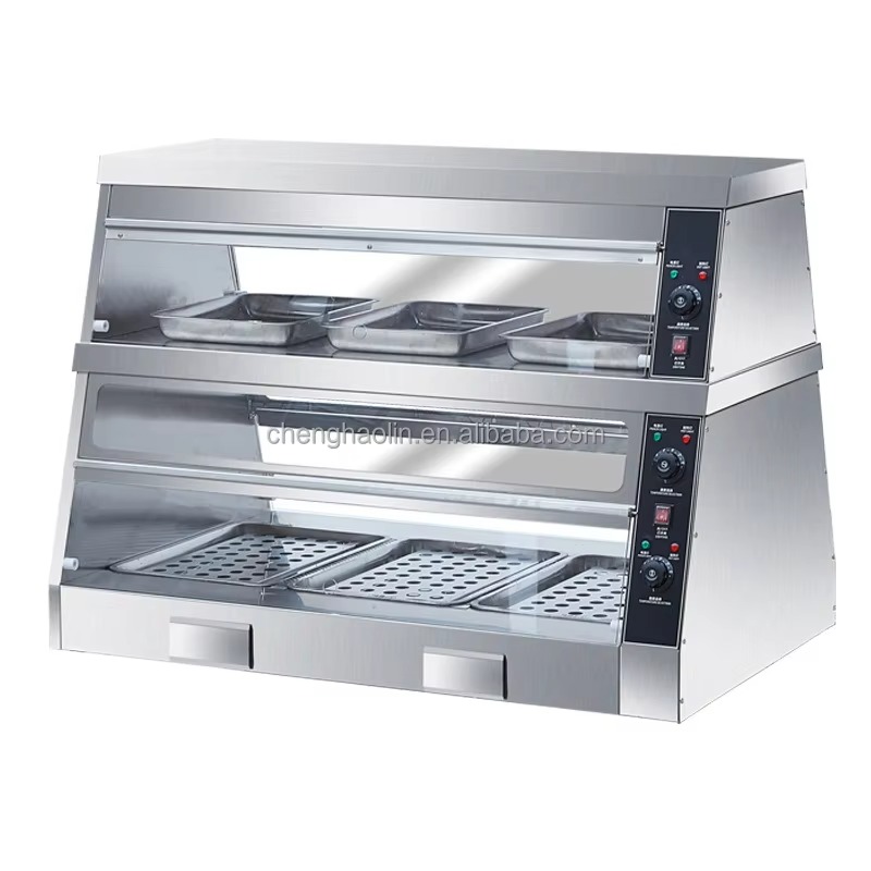 Commercial Kitchen Accessories - Vitrine de comptoir électrique isolée pour