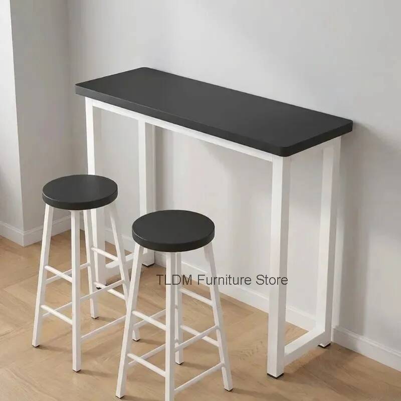 Commercial Kitchen Small Space - Ensemble de table de bar compacte,