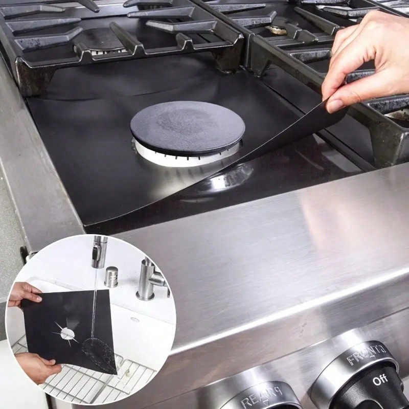Commercial Kitchen Gas Stove - Lot de 2/4/6/8 protections pour cuisinière