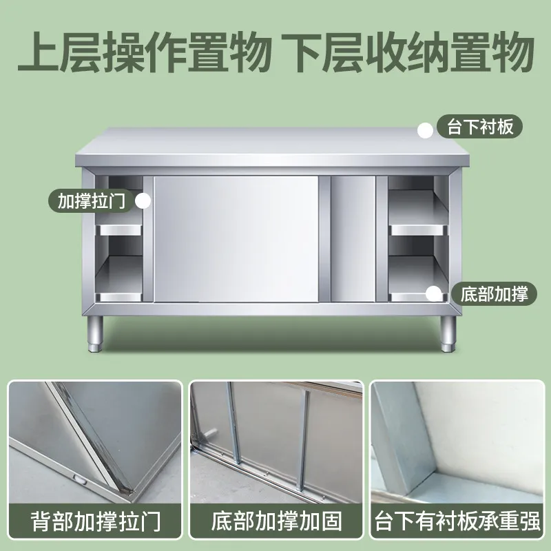 Console de cuisine en acier in - Commercial Kitchen Worktops avis et prix