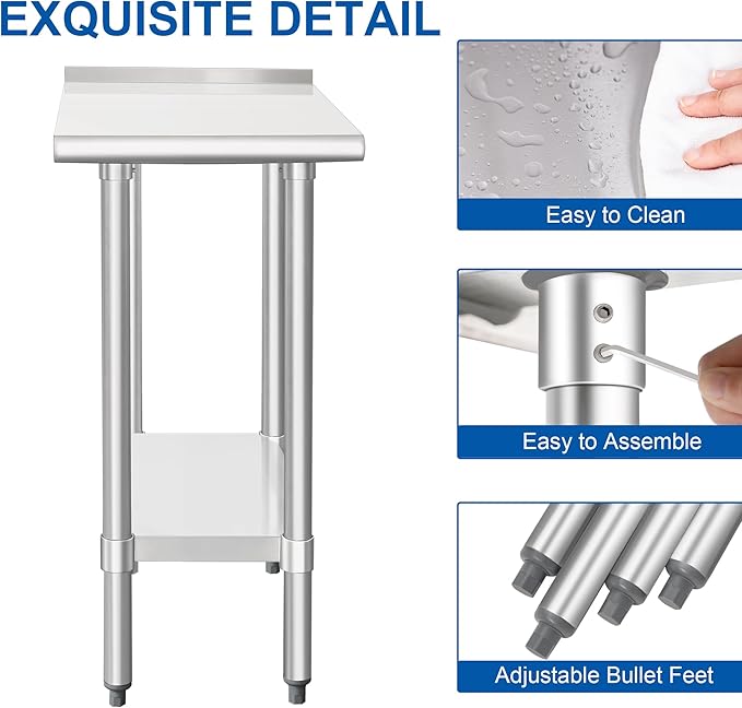 Plan de travail de cuisine com - Commercial Kitchen Worktops avis et prix