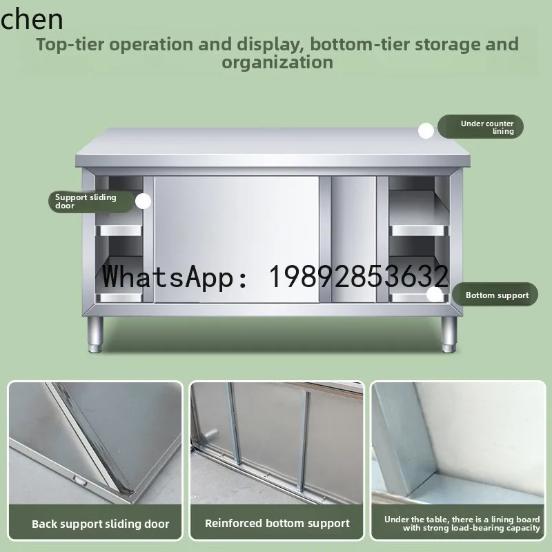 Plan de travail en acier inoxy - Commercial Kitchen Worktops avis et prix