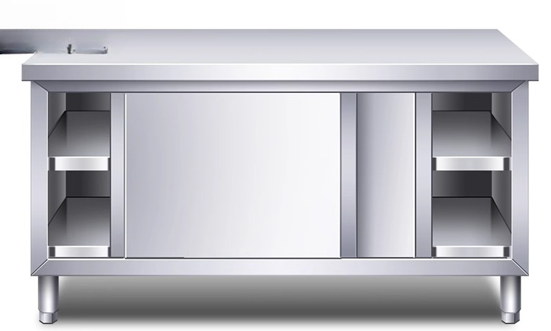 Console de cuisine en acier in - Commercial Kitchen Worktops avis et prix