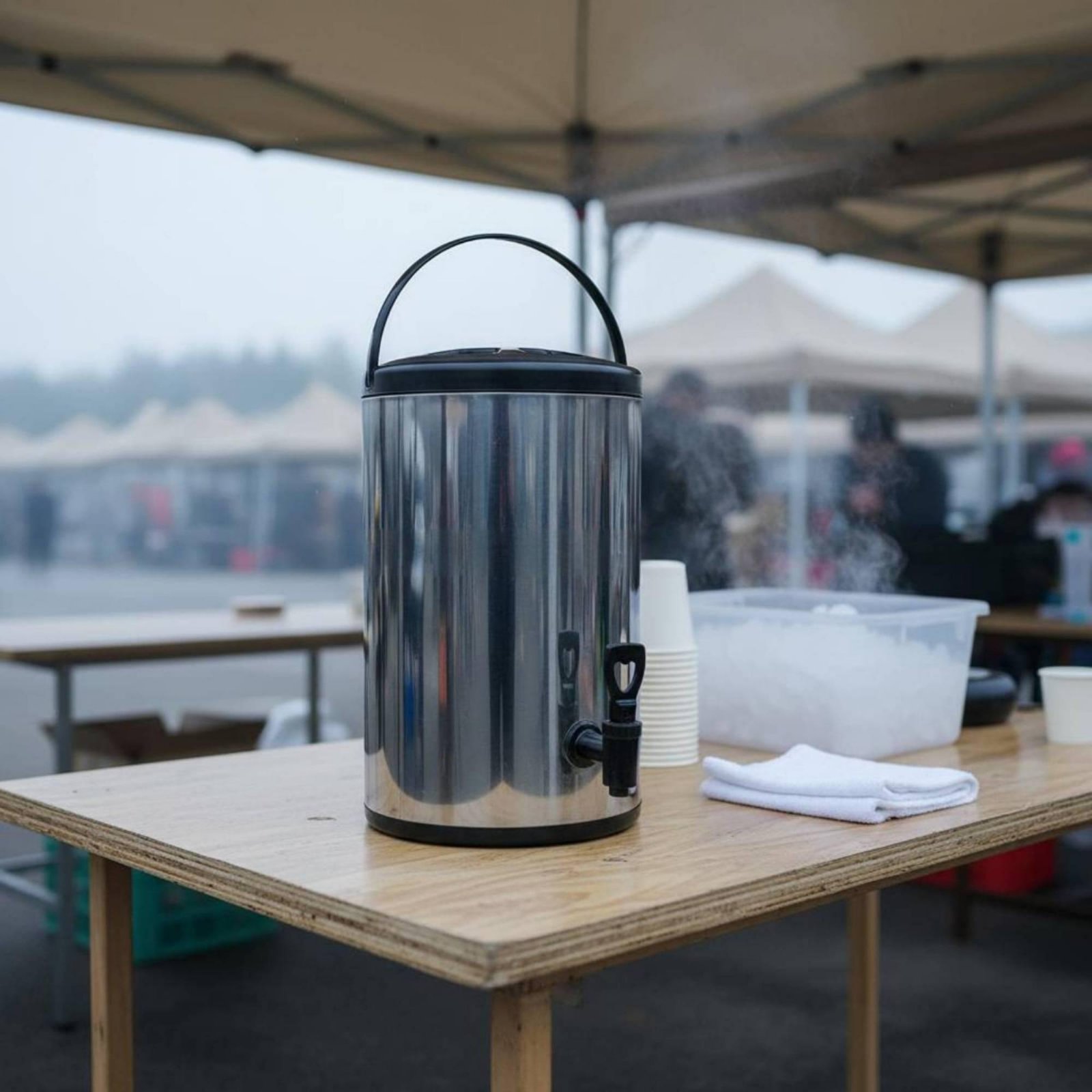 Baril à thé au lait profession - Cold Drink Dispenser avis et prix