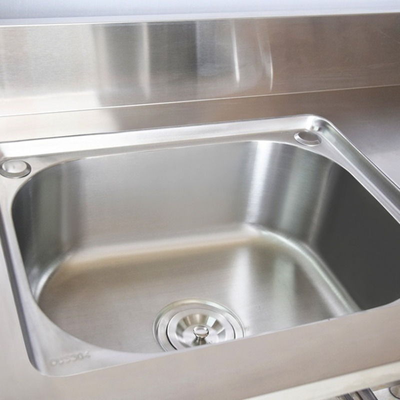 Évier autoportant en acier ino - Commercial Kitchen Worktops avis et prix