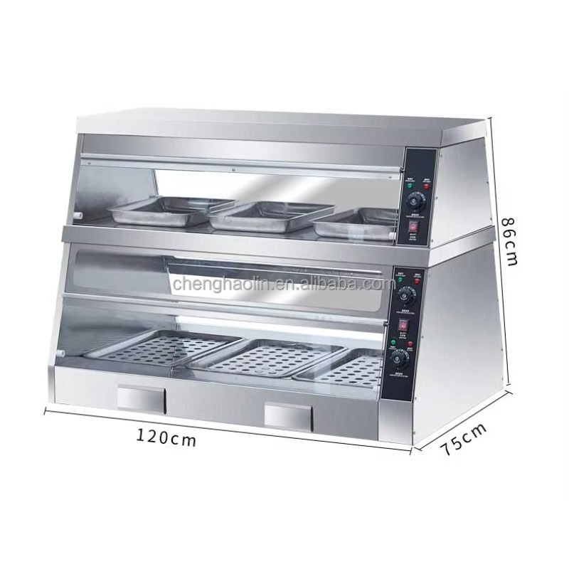 Vitrine de comptoir électrique - Commercial Kitchen Accessories avis et prix