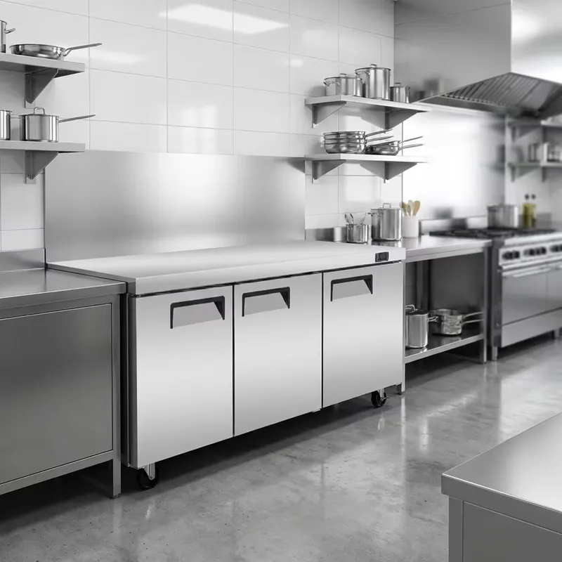 Réfrigérateur de comptoir comm - Commercial Kitchen Worktops avis et prix