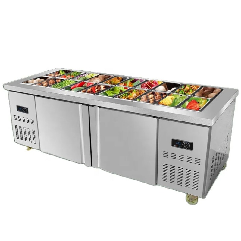 Congélateur de Table de grande - Commercial Kitchen Worktops avis et prix