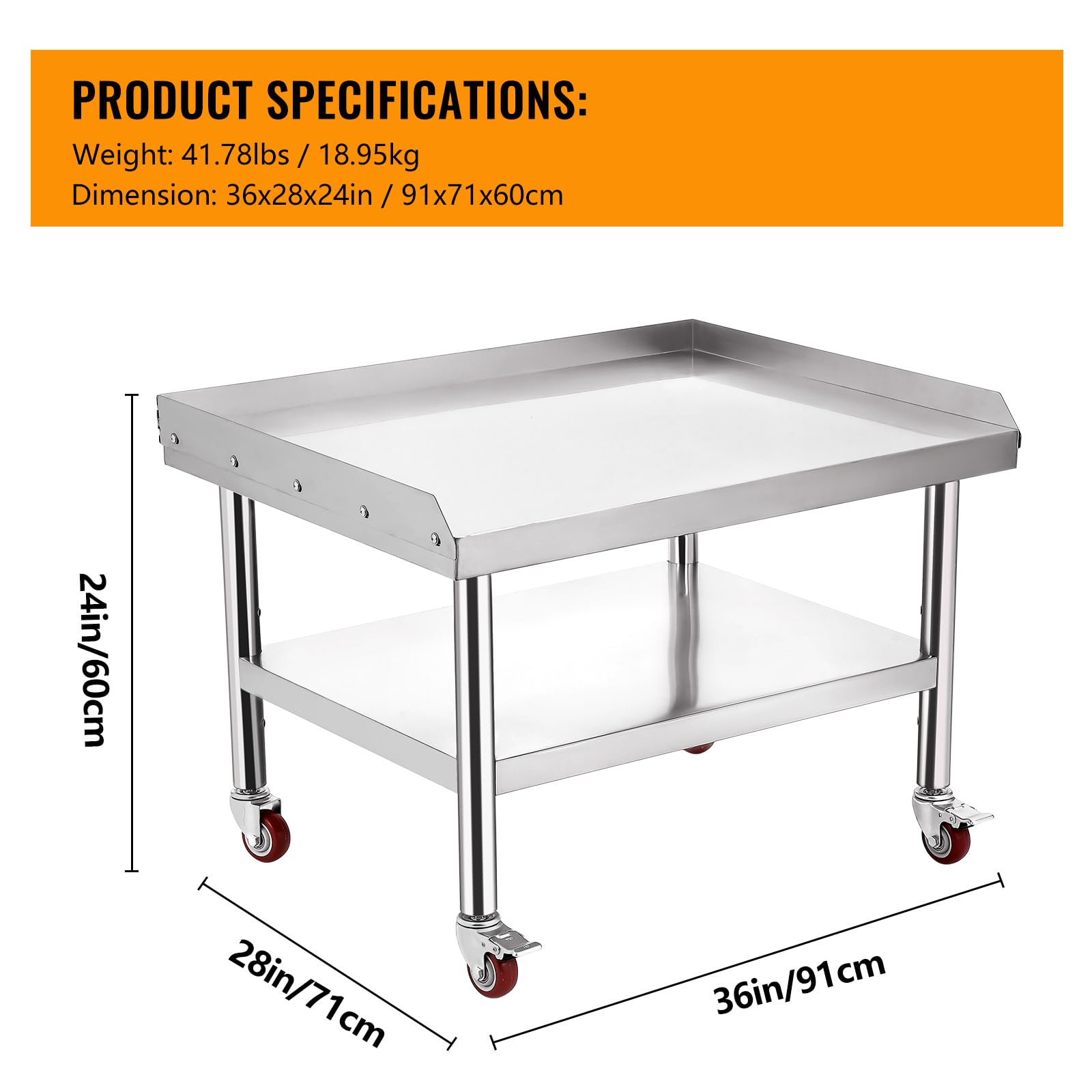 Table de travail en acier inox - Commercial Kitchen Worktops avis et prix