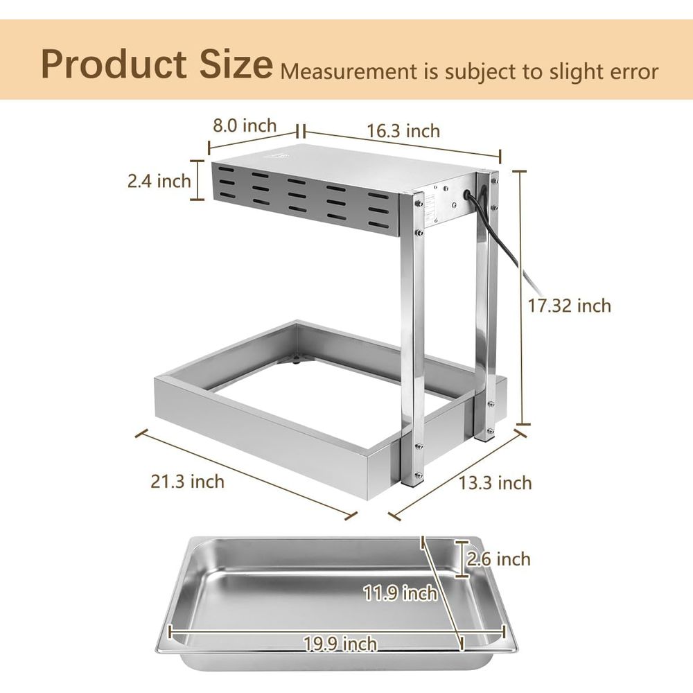 Réchauffeur de frites, chauffe - Commercial Kitchen Accessories avis et prix