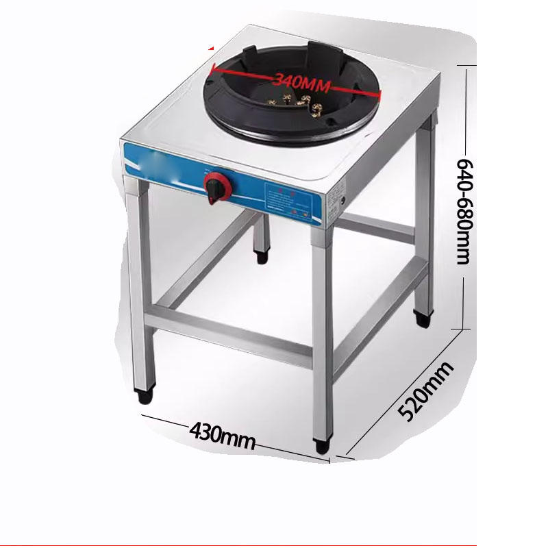 Cuisinière professionnelle à g - Commercial Kitchen Gas Stove avis et prix